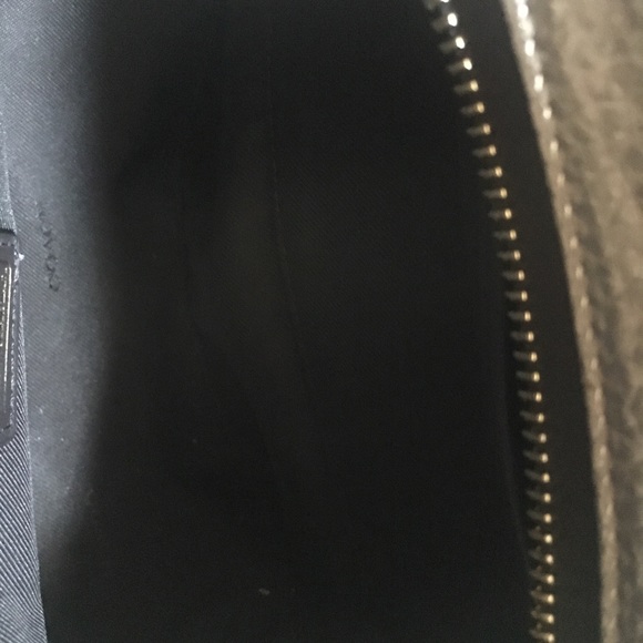 Coach Swagger 27, metallic gold, Used.